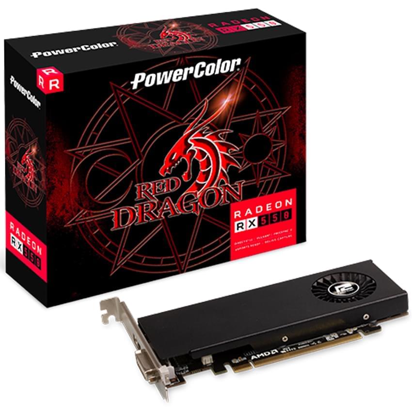 Placa De Video Powercolor Radeon Rx 550 4gb Ddr5 Pci 3.0